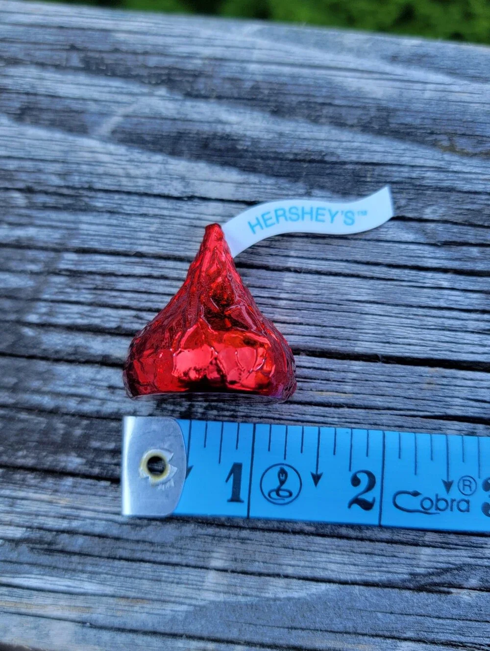 Vintage Red Hershey's Kiss Chocolate Candy Pin Brooch, 1996 HFC